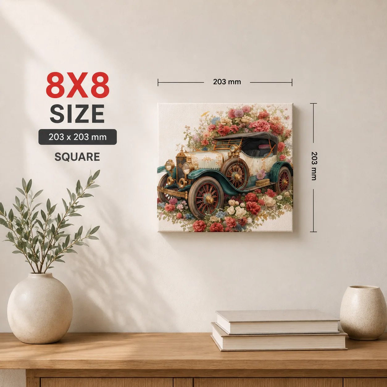 8x8 Square Print