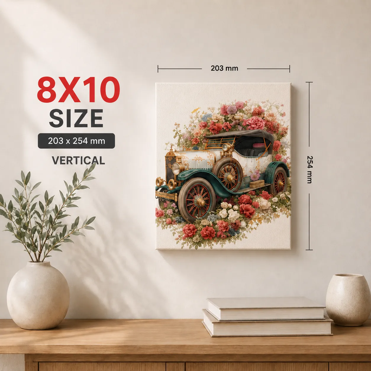 8x10 Square Print