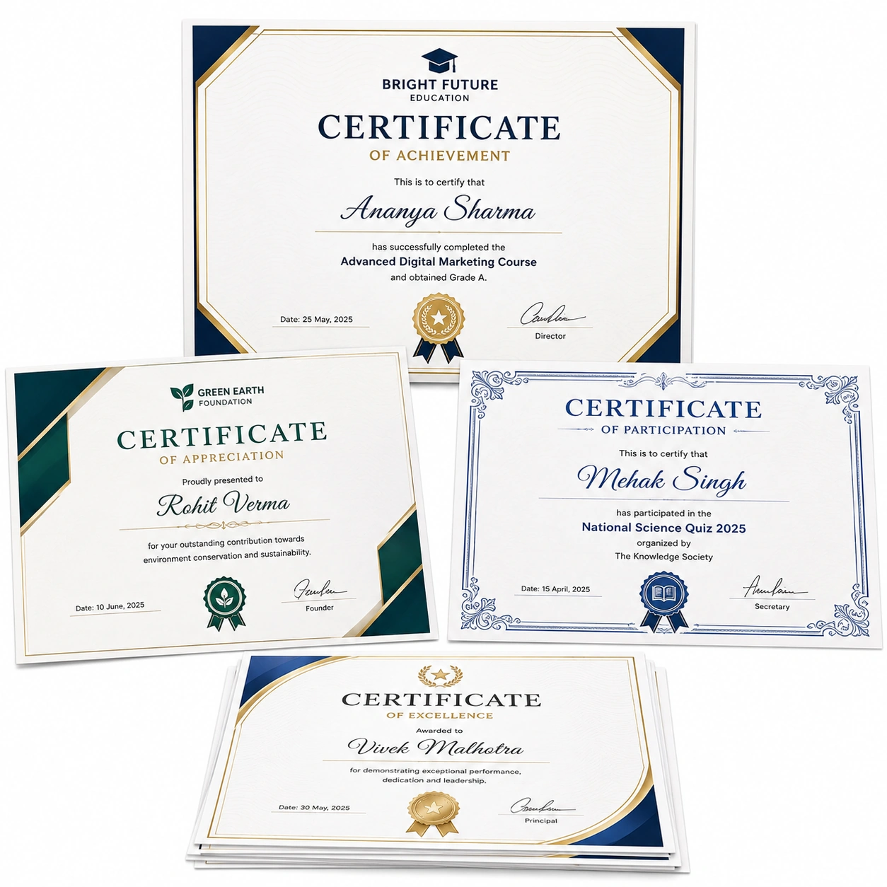 Certificate Print