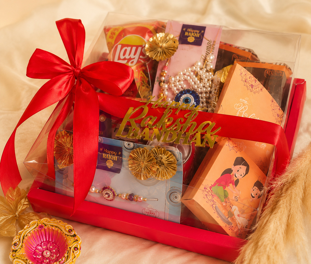 Crystal Bandhan Hamper - Raksha Bandhan Gift Hamper Zirakpur