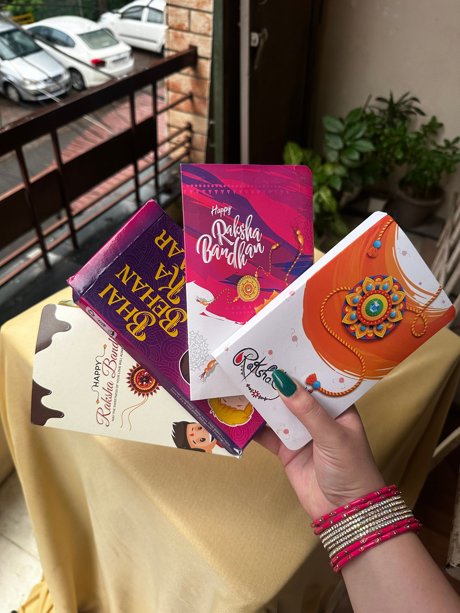 Rakhi Chocolate Bars - Raksha Bandhan Gift Hamper Zirakpur