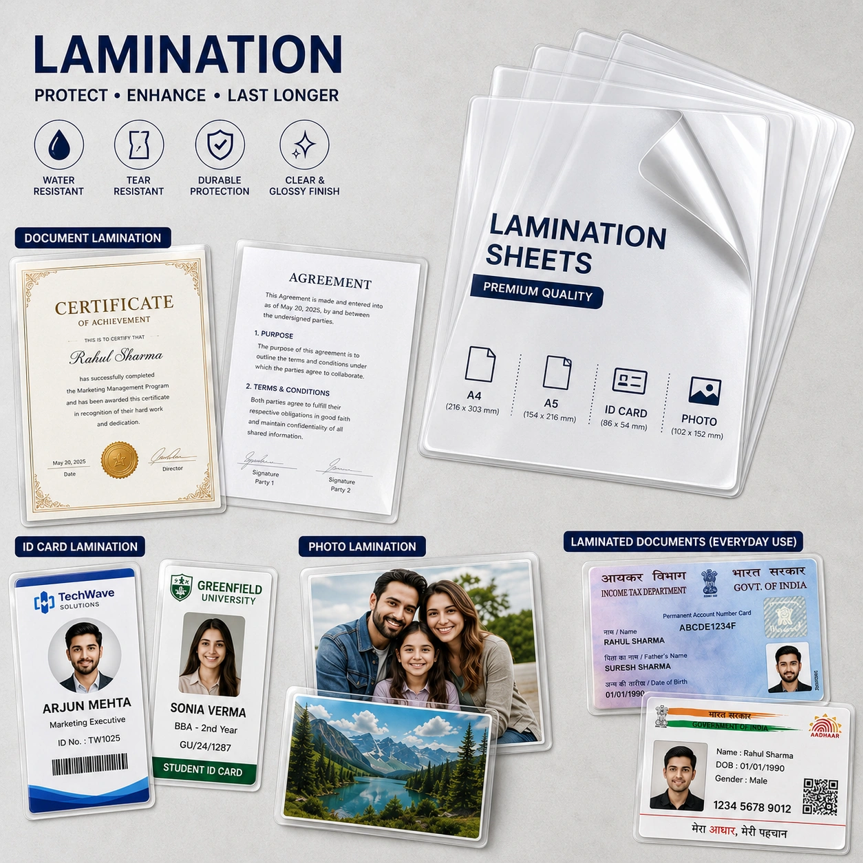 Lamination